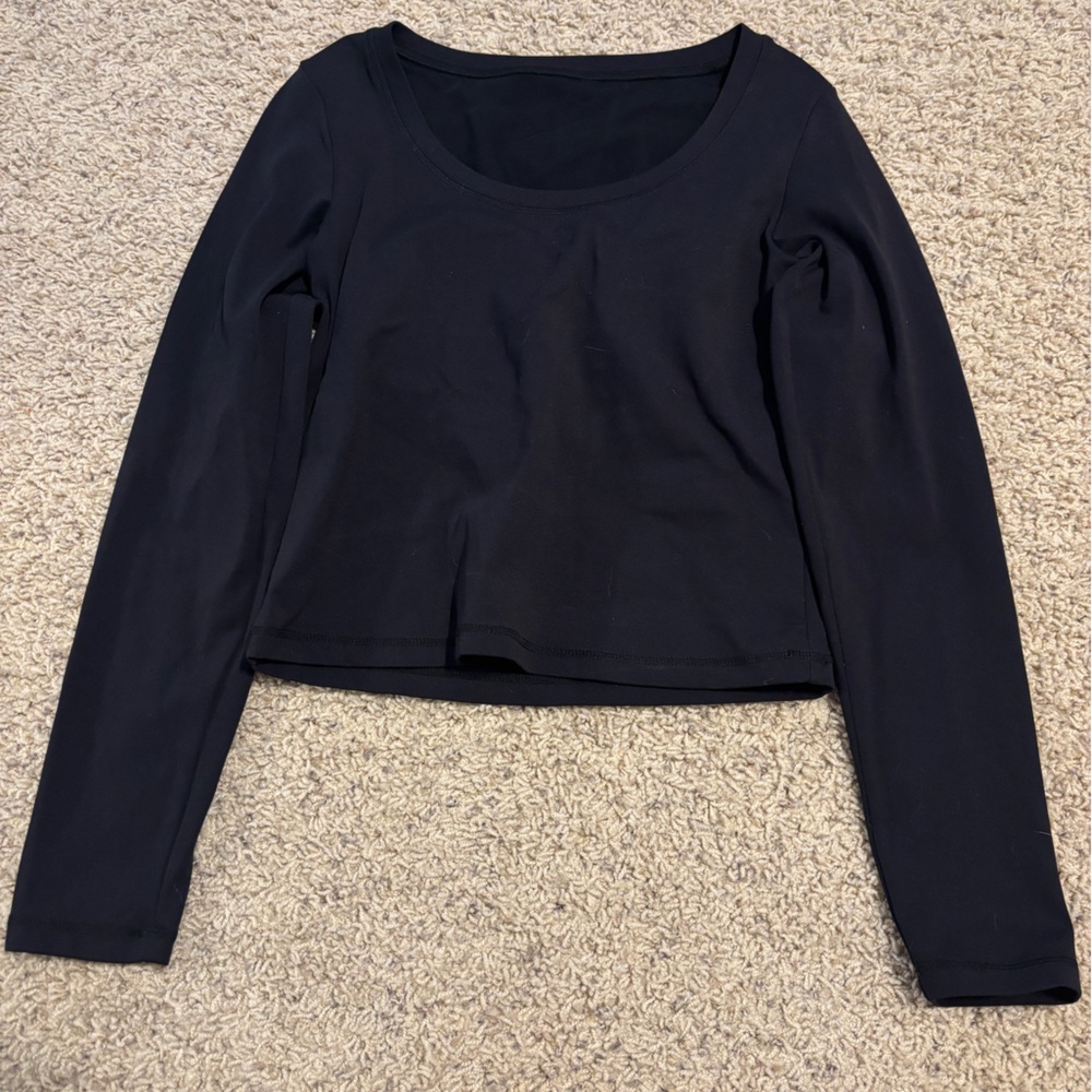 Black Long Sleeve Top